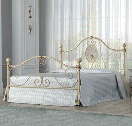 Letto matrimoniale in ferro battuto Elekron