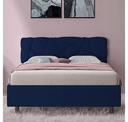 letto contenitore lycra blu