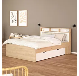 letto con cassetti 