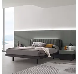 letto rovere carbone tomasella