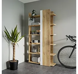 libreria bianca in sconto