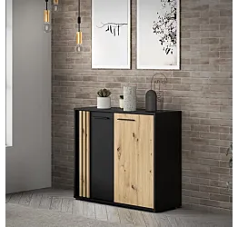 sconto madia nera