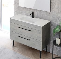 Mobile bagno con piedini L.101, Jog 33