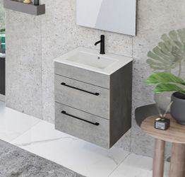 Mobiletto bagno con lavabo L.55, Jog 21