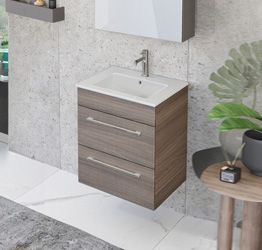 Mobile da bagno con lavabo L.55, Jog 22