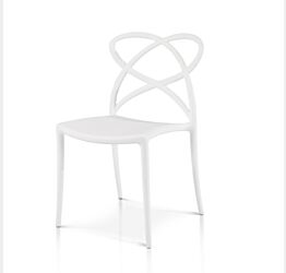 Sedia moderna e di design, bianco in offerta