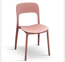 sedia rosa per salotto