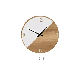 orologio bianco clock tomasella