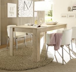 Tavolo moderno, di design, "Wood" Sherwood Oak 137x90 cm