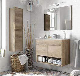 Mobile bagno prezzo basso in finitura Nordik