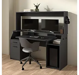 scrivania grigio opaco 
