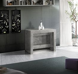 Consolle Pesciolino allungabile 3 metri, grigio