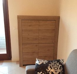 Credenza alta Rovere Cadiz con maniglia a gola