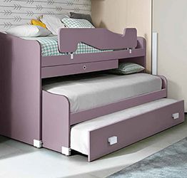Zumba Violetta con terzo letto ad estrazione e scrivania estraibile