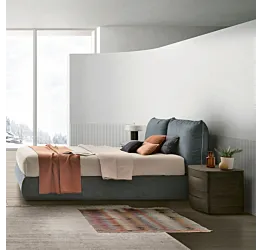 letto sogno blu