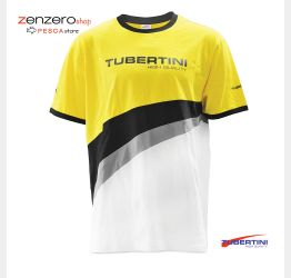 t-shirt da pesca Tubertini gialla