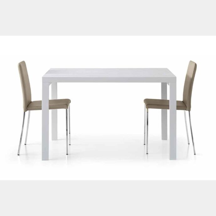 Tavolo allungabile finitura bianco frassinato