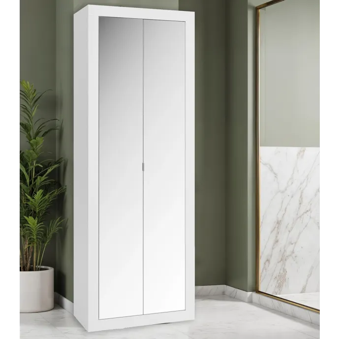 colonna da bagno con specchio