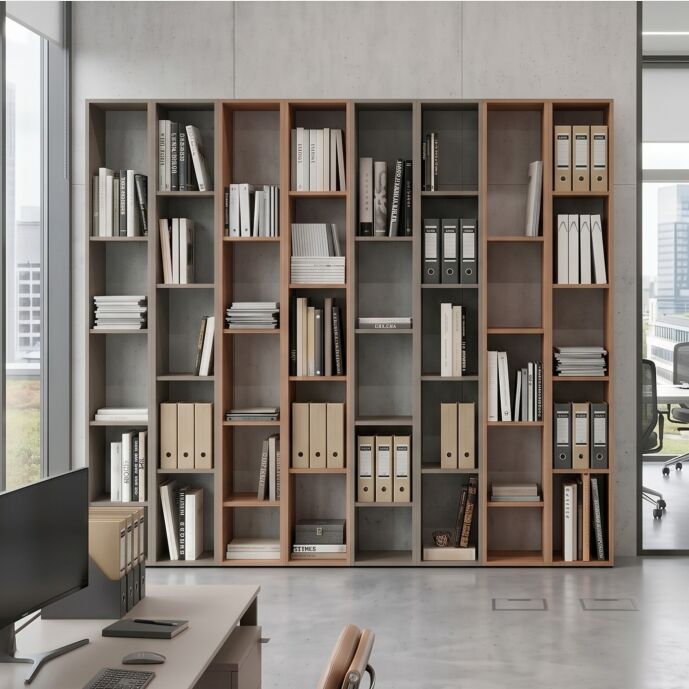 Libreria da ufficio, Bronzo e Mercure, L.224