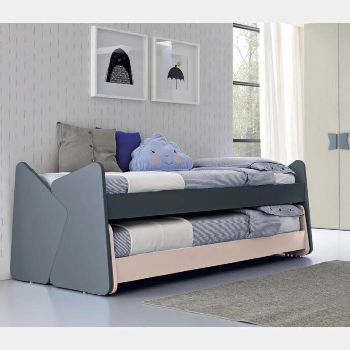 letto sovrapposto cipria