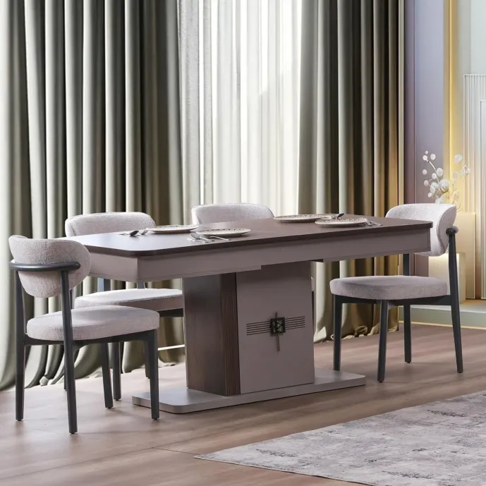 tavolo allungabile bronzo