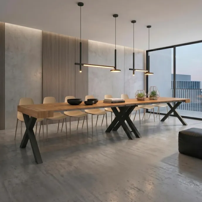 Nuovo Tavolo consolle allungabile di design