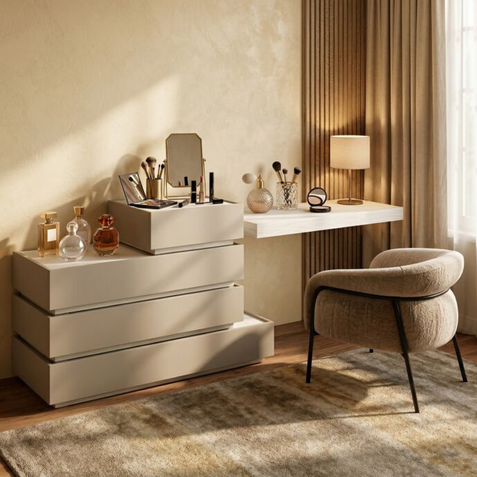 zona trucco moderna visone