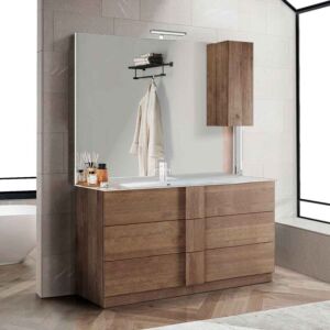 Spazioso Mobile da bagno 3 cassetti L.100 cm, novità