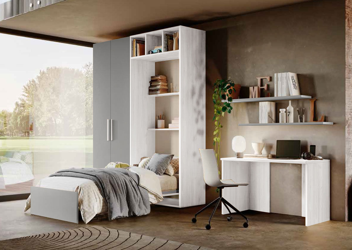 Camerette Clever Cameretta A Ponte Altezza 240 Cameretta Con