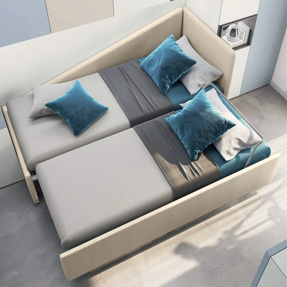 Letto Matrimoniale Rete Estraibile Automatica Prezzo Morph Letto