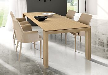 Tavolo allungabile in legno 160x90