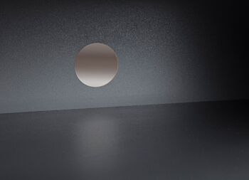 Porta TV con 2 ante e 3 ripiani, colore  quercia con scocca grigio antracite