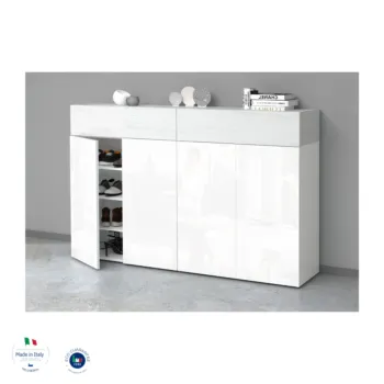 scarpiera bianca 