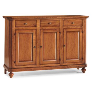 Credenza noce, arte povera - cm 150x98