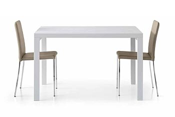 Tavolo allungabile finitura bianco frassinato
