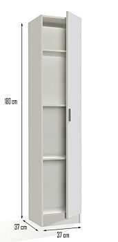 Soluzione salvaspazio S04 lunghezza 228 cm