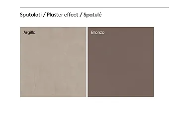 armadio bianco spatolato