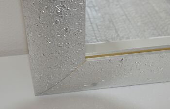 Specchiera in legno H.148, finitura Argento