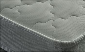 Materasso Adhara con 400 molle biconiche, strato confor profilo massaggio - H.21 cm