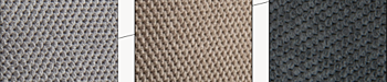 Letto Algedi in finitura grigio perla, tortora  e grigio cadetto