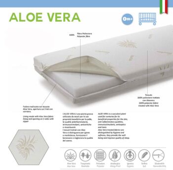 Lettino neonati Paddington avorio con decorazioni e ruote Zenzero Shop