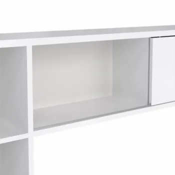 scrivania con alzata utile e comoda