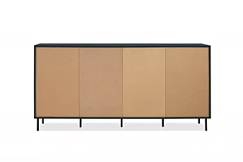 offerta Elegante Madia 4 ante finitura Blu scuro