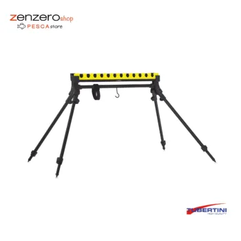 Tubertini Appoggia canne Black kit rest con battuta  in offerta 