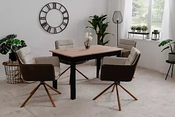 Tavolo allungabile stile nordico