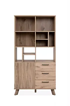 Libreria finitura Quercia del Nord