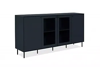 offerta Elegante Madia 4 ante finitura Blu scuro