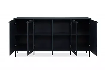 offerta Elegante Madia 4 ante finitura Blu scuro