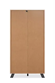 Madia alta stile nordico, finitura Rovere Oak e Antracite in offerta 