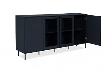 offerta Elegante Madia 4 ante finitura Blu scuro